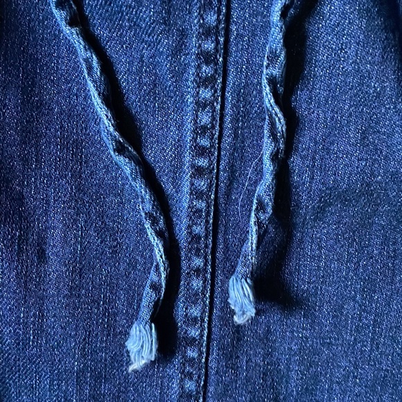 Free People Neapolitan Dreams Denim Tunic s - Picture 3 of 6